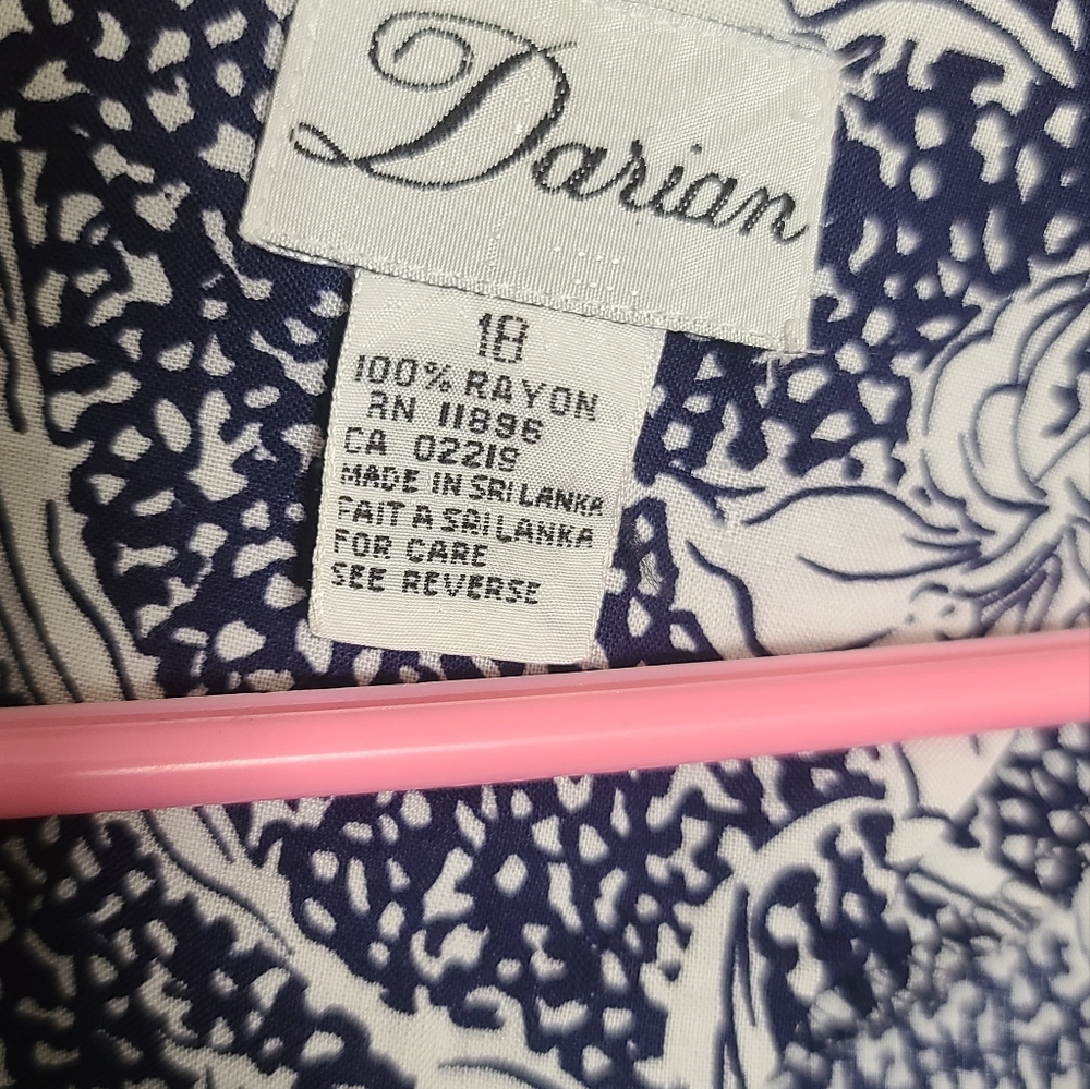 Vintage Darian dress size 18 - Picture 6 of 8